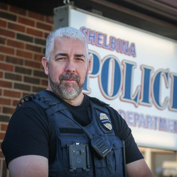 Chris Ehrenreich began his first day as interim Shelbina City Marshal on Monday, June 1, 2026. Photograph by Marlana Smith